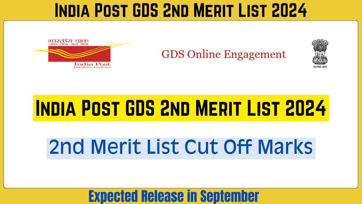 India Post GDS 2nd Merit List 2024